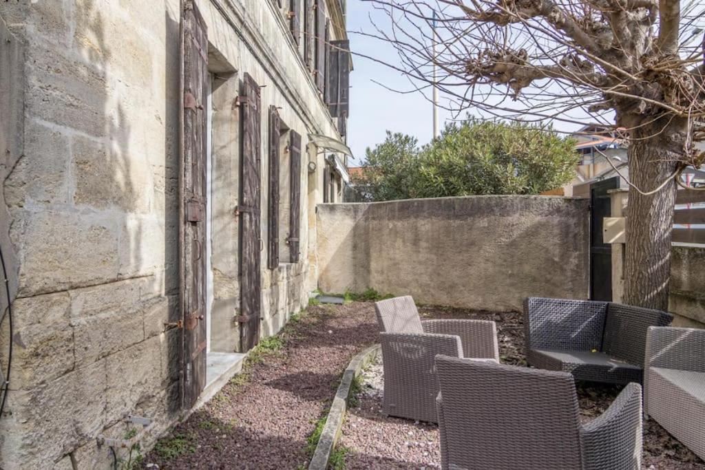Maison Familiale En Pierre A 10 Min De Bordeaux Bassens  外观 照片
